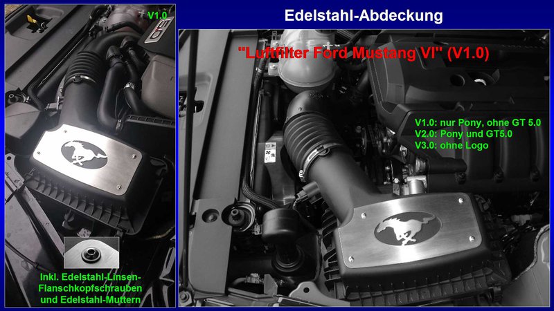 Präsentation Edelstahl-Abdeckung ''Luftfilter Ford Mustang VI'' (V1.0) [Pony-Logo oval].jpg